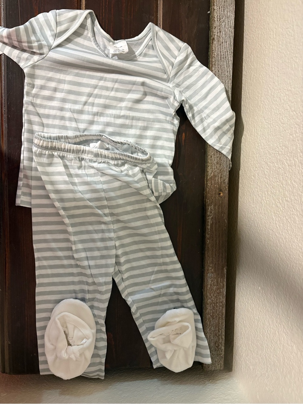 Wondershop White Teddy Bear Hooded Kids Costume - Picture 3 of 3